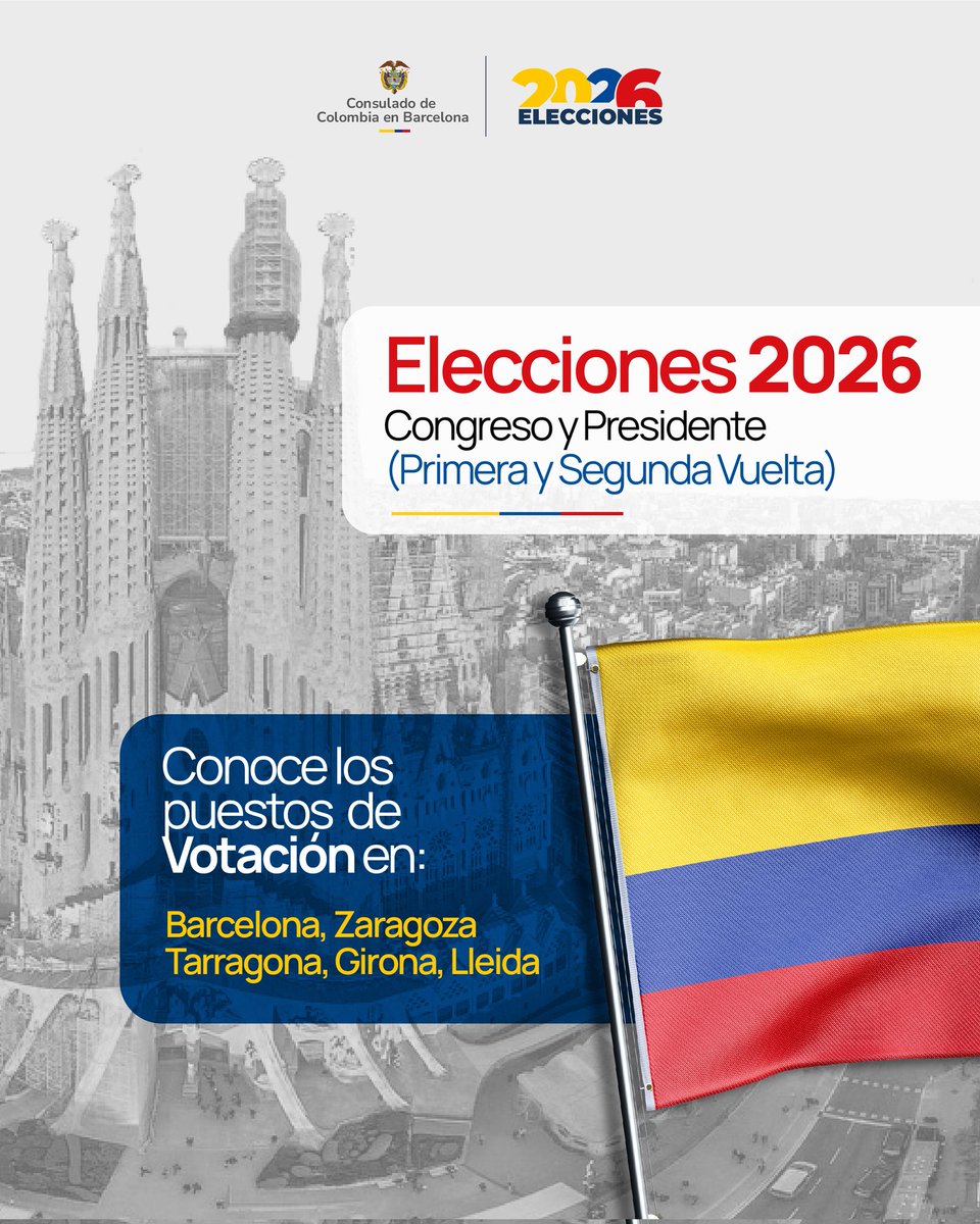 Consulado General de Colombia en Barcelona tweet media