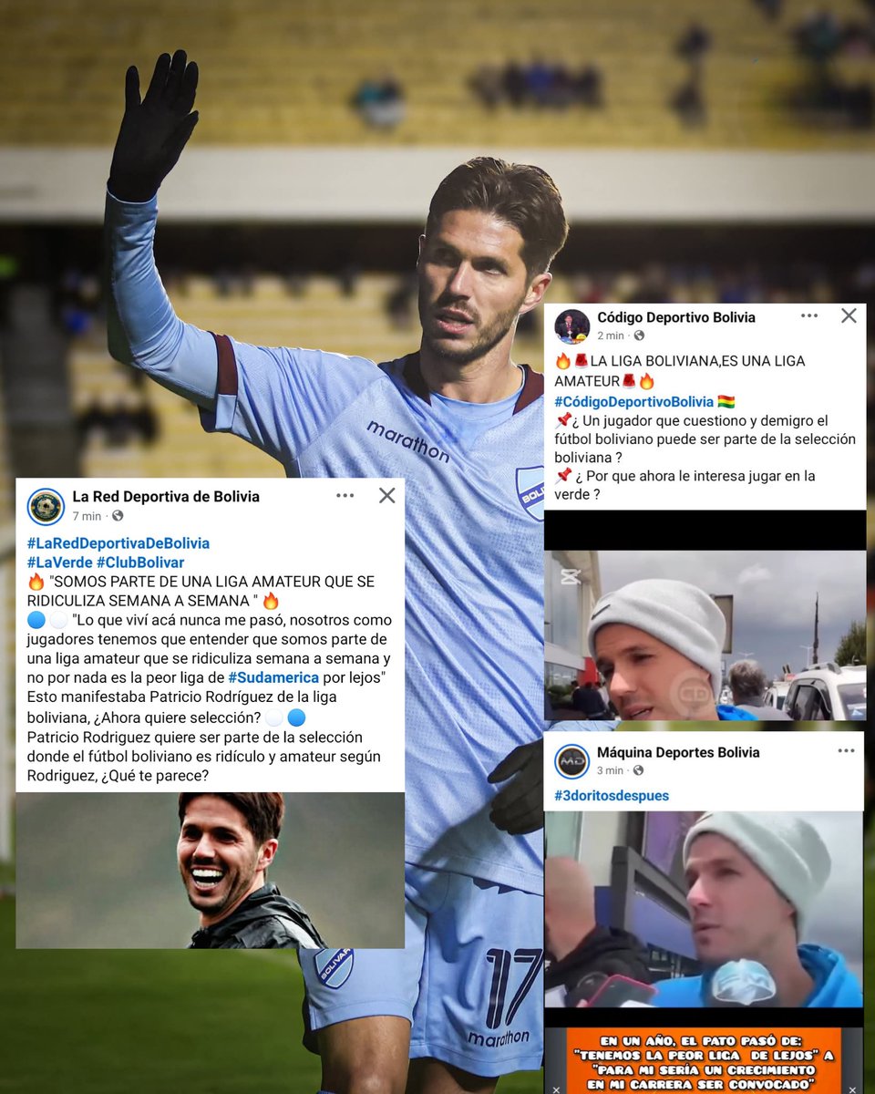 La orden desde arriba fue clara: "Empiecen a hablar mal del pato". La gente lo pide para la selección y no saben como evitarlo. Misma publicación, subida al mismo tiempo. Declaración de hace ¡1 AÑO!. ASI SE MUEVE LA MAFIA. #ApoyoAlPato