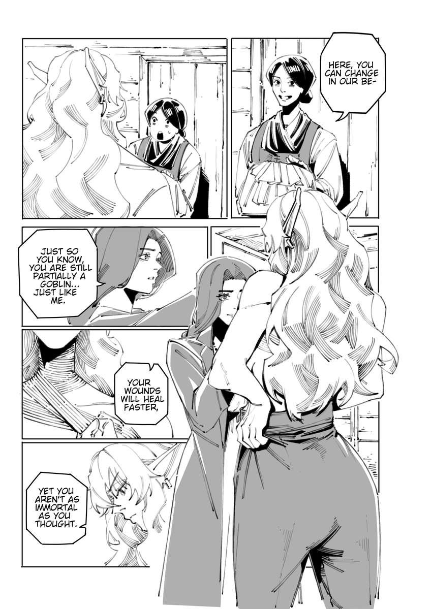 The drawing is just an extra scene from this page here 