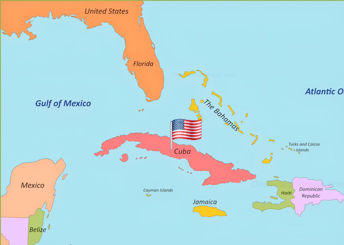 TheTonus's tweet image. Alright. Let's hear your best names for what we call the Territory of Cuba after it's conquered.

So far, I'm partial to "Extra South Carolina", "Grande Rico", or "Marco Cubio."