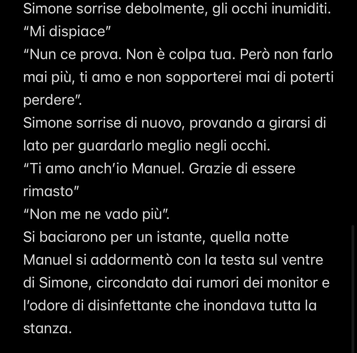 MichClairSimuel's tweet image. #miniOS tra dinosauri, risvegli e ti amo❤️‍🩹