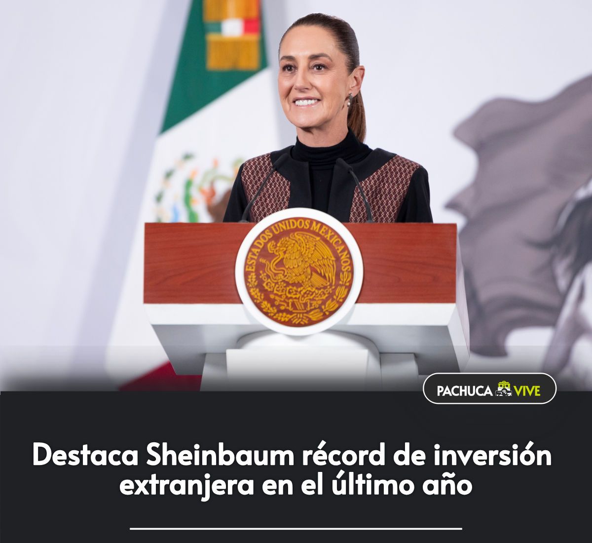 💵 La presidenta informó que México logró una cifra récord de Inversión Extranjera Directa al captar 40 mil 871 millones de dólares durante el ejercicio de 2025. Este monto representa un crecimiento del 10.8 por ciento
➟ pachucavive.com/?p=101769