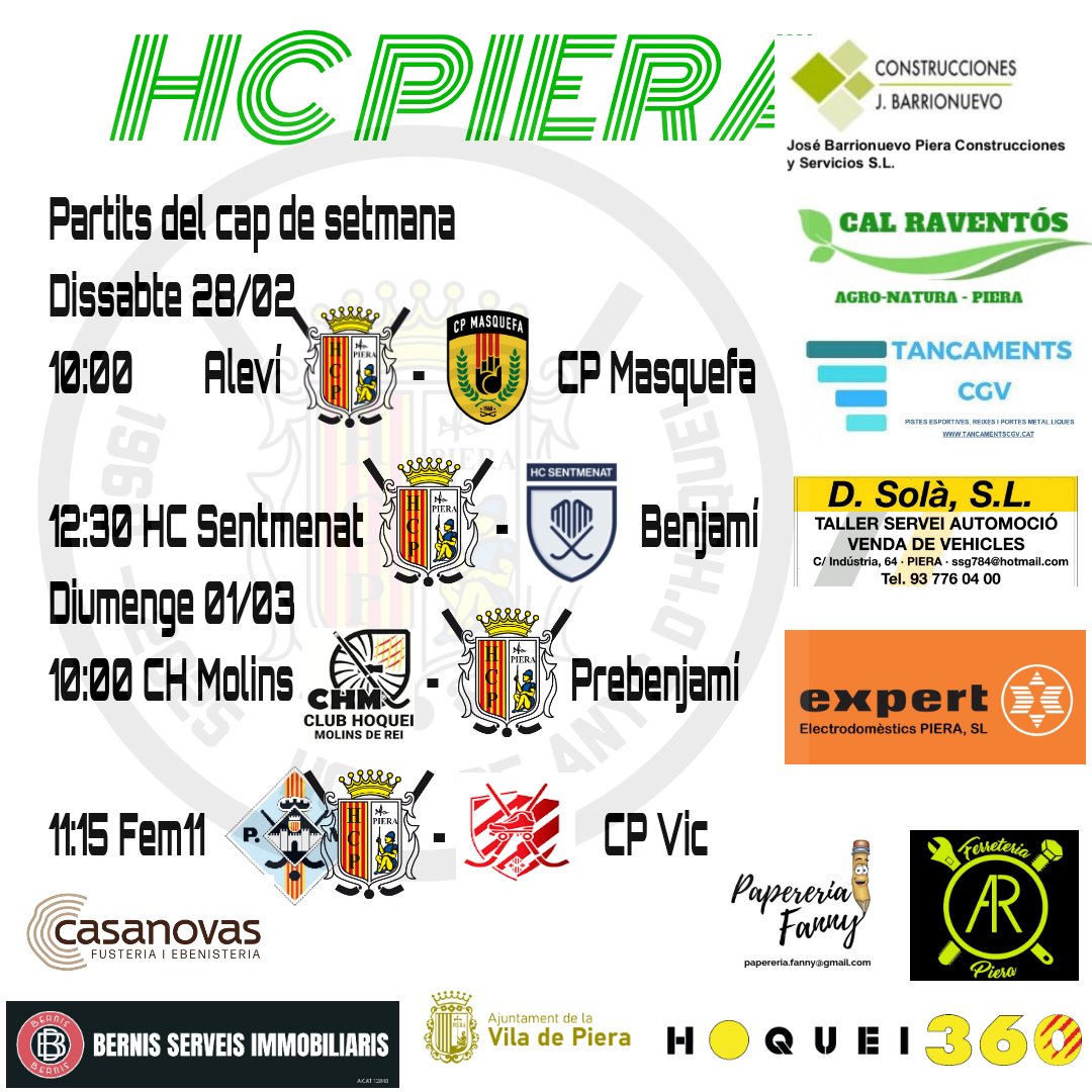 Hoquei Club Piera tweet media