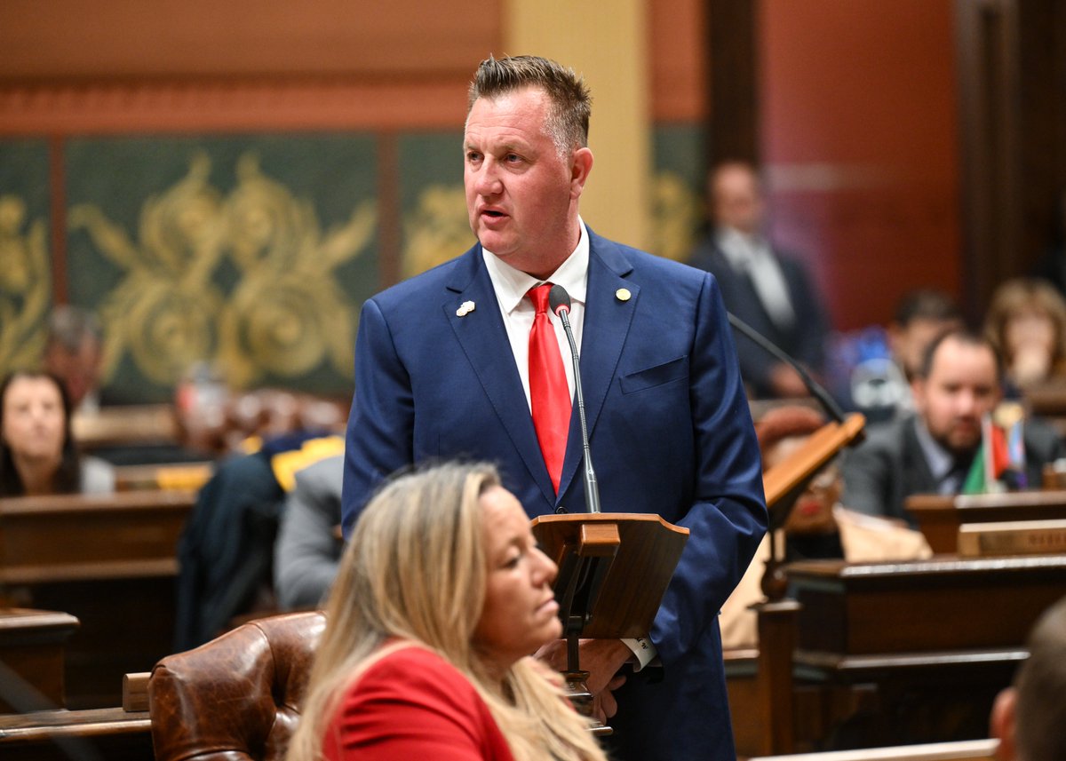 This week, I voted YES on HB 4346 &amp; 4347, legislation that removes the cap on funding for Michigan’s equine industry to ensure long‑term stability for our state and keep us competitive with neighboring states, all without raising taxes.

#Michigan #LivingstonCounty