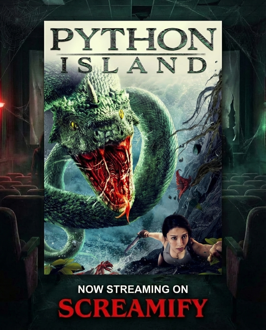 screamifyapp's tweet image. Have you watched Python Island. #horror #screamify #movies