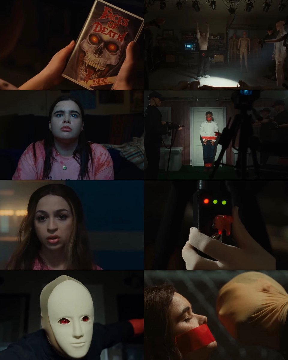 First look at Daniel Goldhaber and Isa Mazzei’s ‘FACES OF DEATH.’

Starring Barbie Ferreira, Dacre Montgomery, Josie Totah, Aaron Holliday, Jermaine Fowler and Charli xcx.

In theaters April 10.
