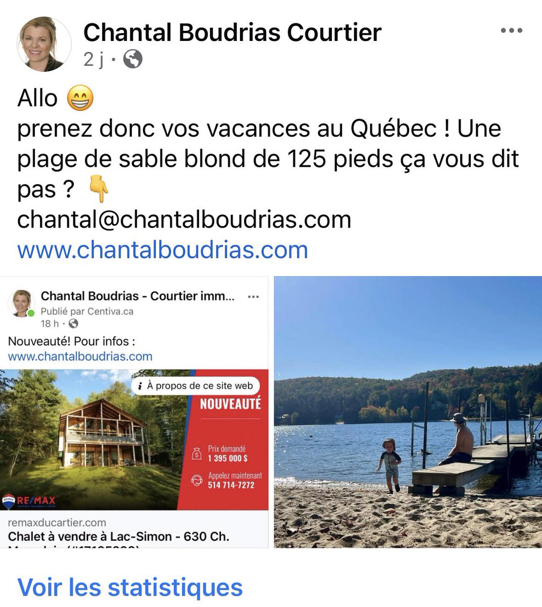 CBoudrias's tweet photo. On délaisse les plages du Maine ! C'est aussi beau au Québec https://t.co/CVti8fVkeG