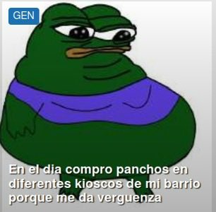 Un panchubi con papas por aquí y otro por allá