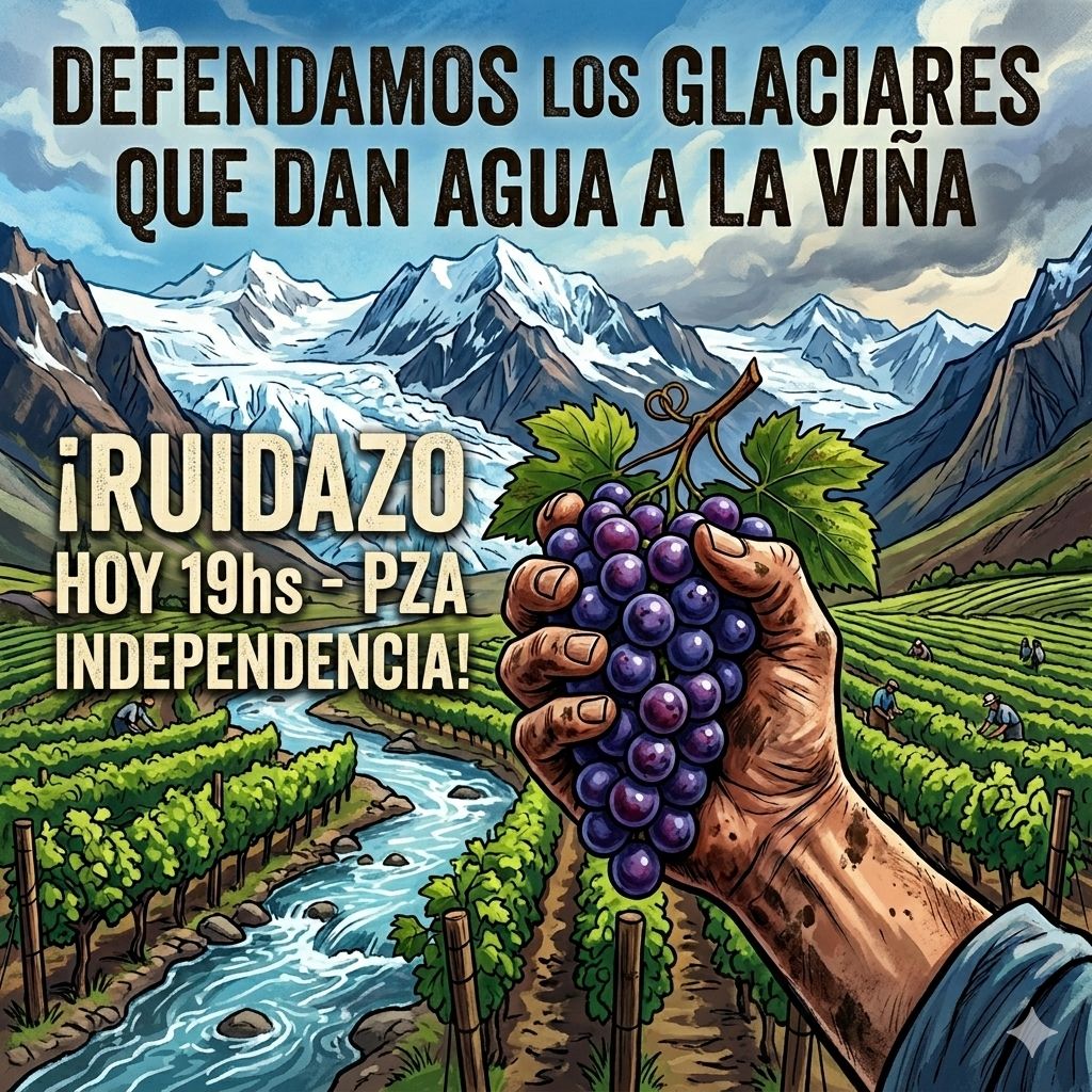 ecologicosmza's tweet photo. En Mendoza sabemos la importancia del AGUA
HOY JUEVES , RUIDAZO POR LOS GLACIARES https://t.co/Y14jwoeOOv