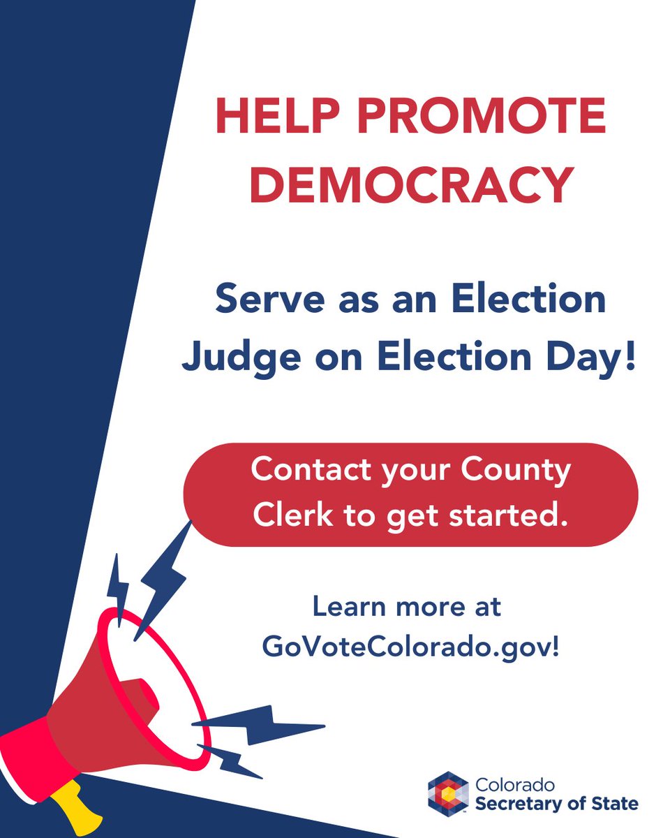 Colorado Secretary of State's Office tweet media