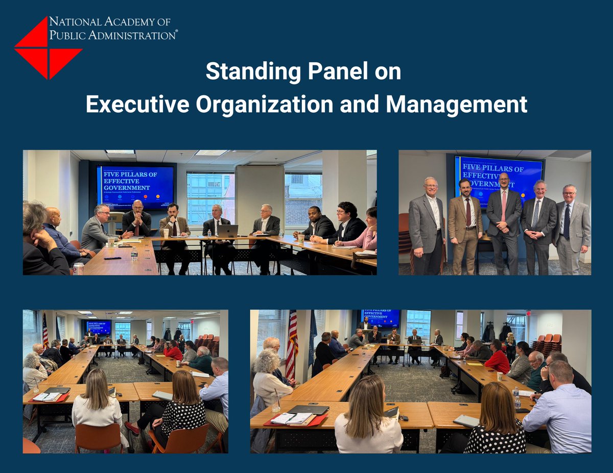 napawash's tweet image. Thank you to our wonderful speakers and attendees, both online and in person, who helped us tackle the many facets of #governmentreform. #publicadministration

Check out our full calendar of events coming up in March: napawash.org/events
