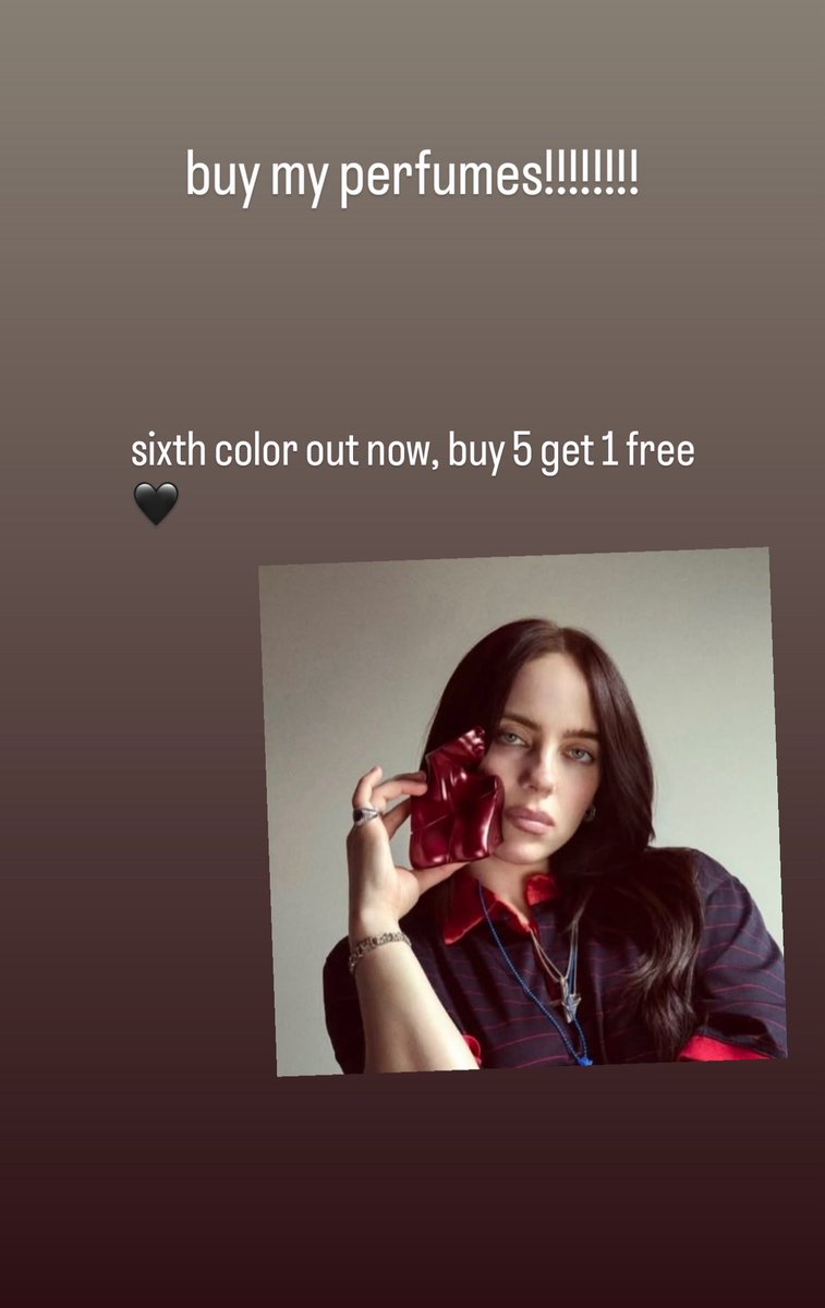 She hates capitalism but makes SIX variants of one perfume…