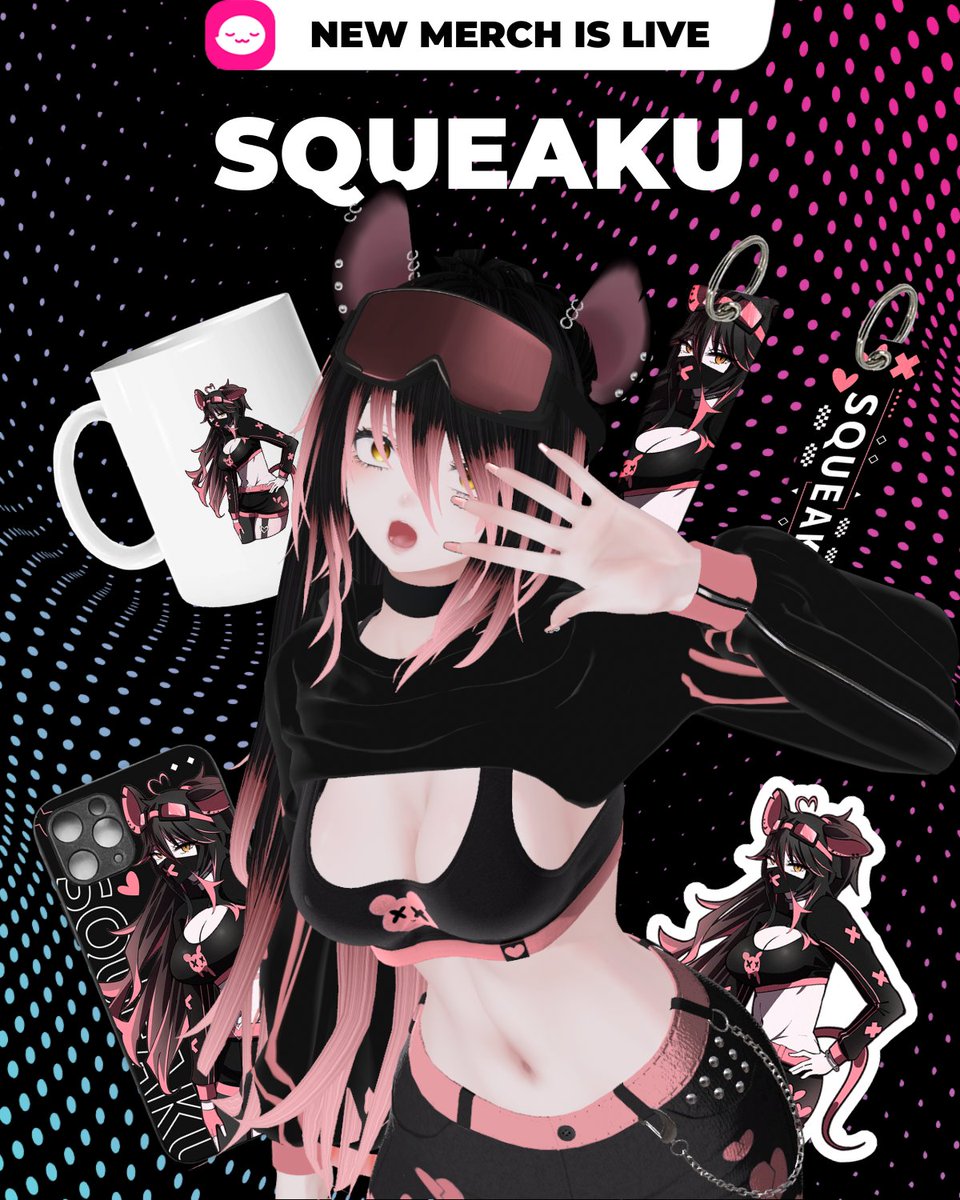 squeaku🐭🧀vtuber~! tweet media