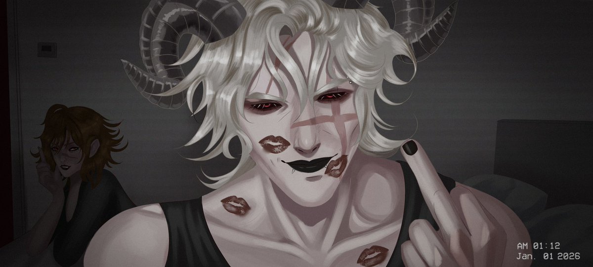 voideki's tweet photo. Kiss kiss 
#oc https://t.co/kSOLIDM7zQ
