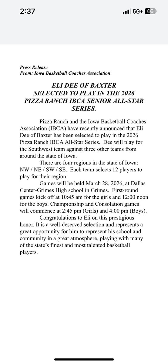 Well deserved  honor for one of our own