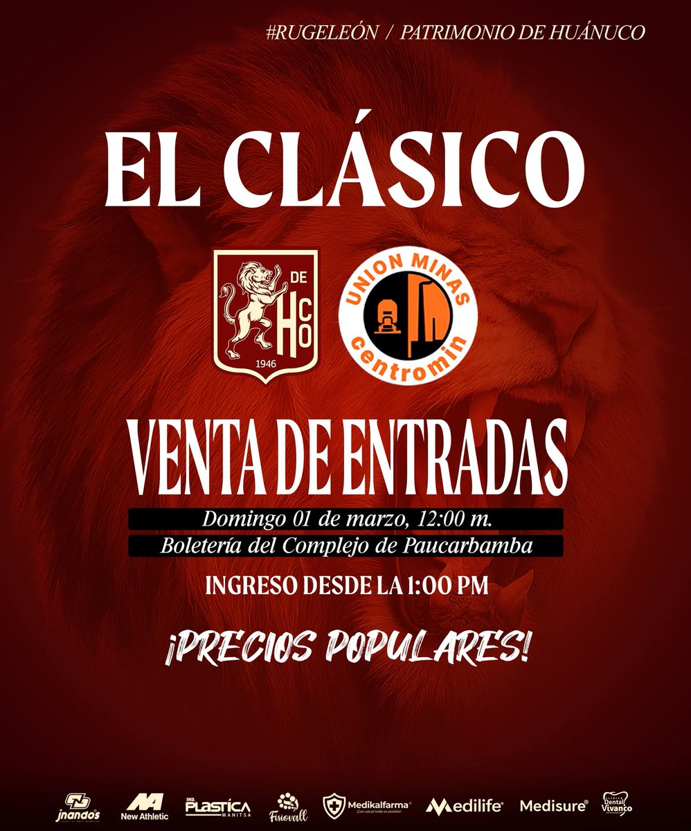 Kozac1's tweet photo. #Amistoso Este domingo 1 de marzo 3:00 PM miden fuerzas los dos clásicos rivales del centro del país León de Huánuco y Unión Minas se enfrentan en un duelo que sacará chispas. https://t.co/pnufHCMmc4