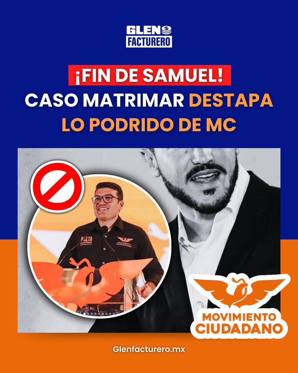 Se acabó el show. El audio donde Baltazar Martínez pide moche a Matrimar desató la furia en MC. Militantes exigen su salida y acusan a Samuel de destruir el partido por "interés mezquino". 

A las 3 filtrarán lo podrido de MC si no renuncia. 🍊