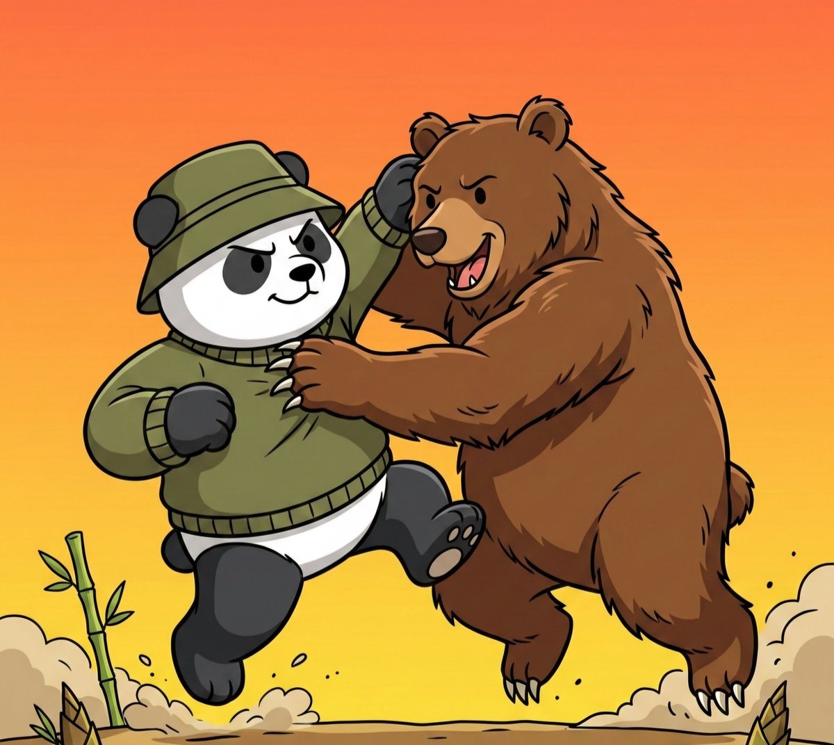 ViktorPandu's tweet photo. No bear can stop us https://t.co/vJptO89Ltj