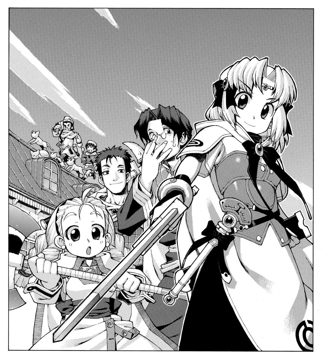 ロール&ロールの企画で初めてTRPGをプレイした時の自キャラ。
ところでエロのTRPGってあるんだろうか。 