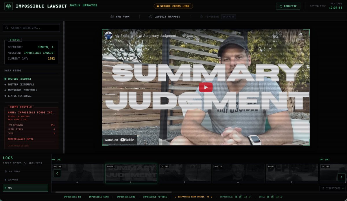 Impossible Lawsuit tweet media