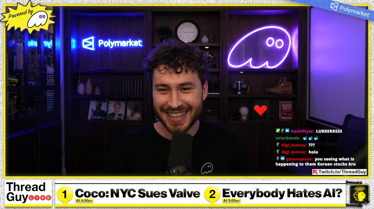 Threadguy is now LIVE 

twitch.tv/threadguy