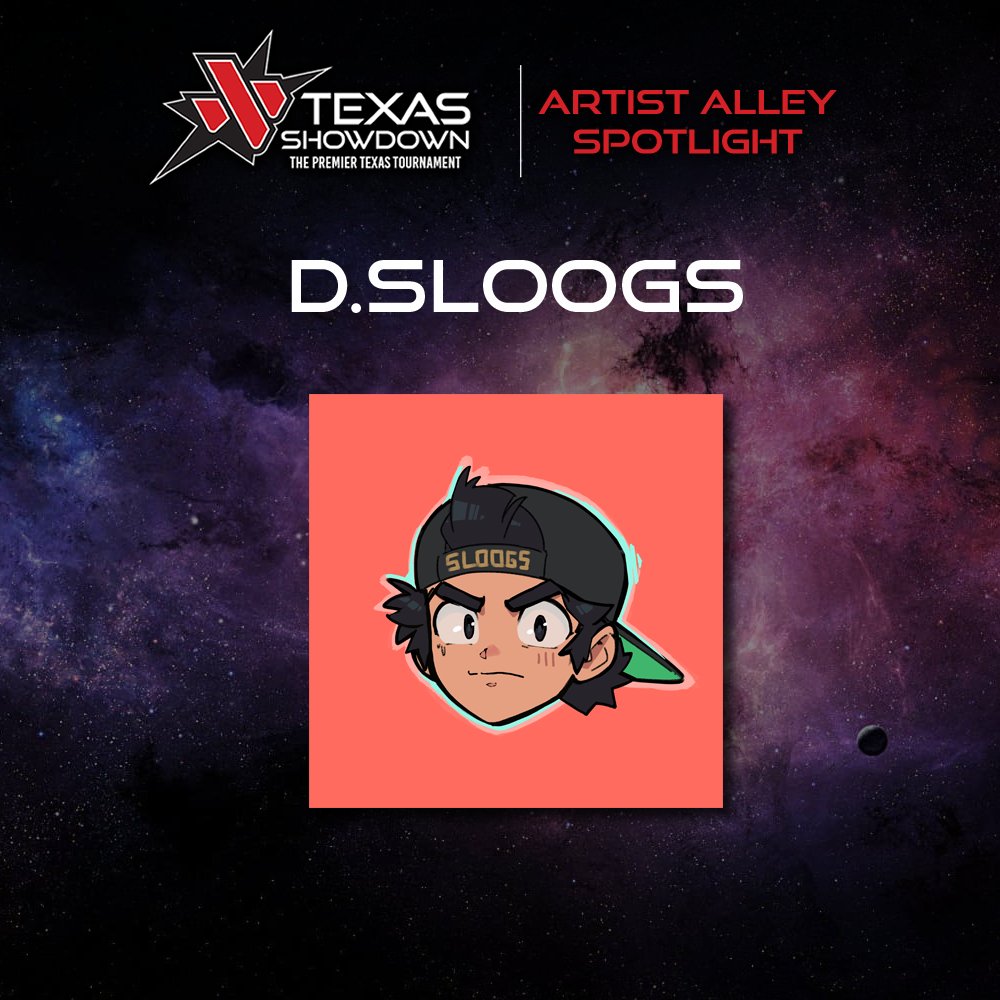 Texas_Showdown's tweet photo. Our next featured artist is none other than @AngryangryD - the creator of #SpaceMaria, a H-Town native - we're glad to have him at his first TXS!
You've definitely seen him at FGC events.
D.SLOOGS will have the 90s retro anime inspired wares at his #TXS26 table located inside the Main Ballroom!
He's also helped give our mascot Nova the glow-up for our 25th anniversary. Be sure to check out all the snazzy stuff he'll have at the event! 🔗https://t.co/VxqXsQUFtS