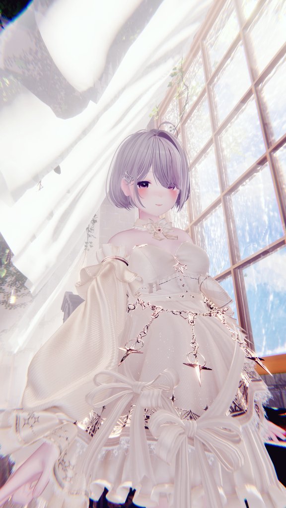 おはようございます♪
書き置き感謝です♪
昨日は影領域エフェクトを買ってみたので、練習を兼ねての撮影をしようとしたけれど結構難しくて…
使いこなせばもっと上手く撮れそうかも？
元々の腕がという話は…ね？
休日まであと1日、ゆるふぁいで頑張りましょ♪

​「このお洋服、似合っていますか？」