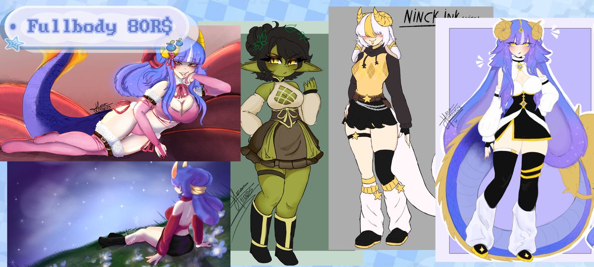 HerozinOfc's tweet photo. ✅ Eu faço

• OC's
• Fanarts
• Banners
• Chibi
• Cartoon
• SFW
• Casal
• PNGTuber (Chibi / Anime)
• Concept Art https://t.co/t9v3VT3oiP