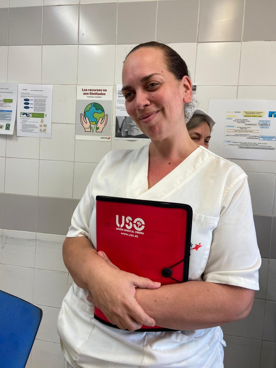 SindicatoUSOCV's tweet photo. ⬆️ USOCV consigue 2️⃣ 🙋🙋🏻♀️delegados de los 9 que se elegían en las elecciones de ARAMARK, empresa de catering en Valencia, en nuestra primera participación electoral. Enhorabuena!! #DaElpaso con #USOCV https://t.co/Uo0cTrqz7T
