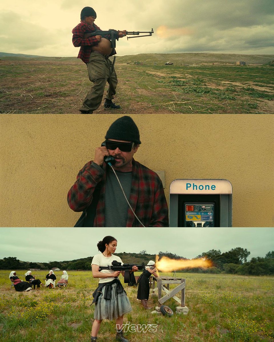 viewsfrance's tweet photo. L'esthétique d'"Une bataille après l’autre", César du meilleur film étranger.

Le dernier film du réalisateur américain, avec Leonardo DiCaprio, Benicio Del Toro, Teyana Taylor, Sean Penn et Chase Infinity au casting, est sorti le 24 septembre dernier dans le monde entier. Depuis sa sortie, le film a enregistré près de 1,5 millions d'entrées dans les salles françaises.
