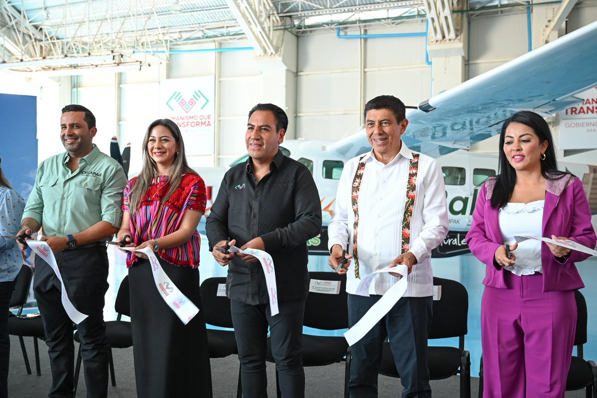 La Ciudad de Oaxaca y las playas de Huatulco son destinos preferidos por muchas y muchos chiapanecos. Por ello, las nuevas rutas de #AeroBalam impulsadas por el gobernador <a href="/ramirezlalo_/">Eduardo Ramírez</a> fortalecen la conectividad y consolidan la integración entre estados hermanos.