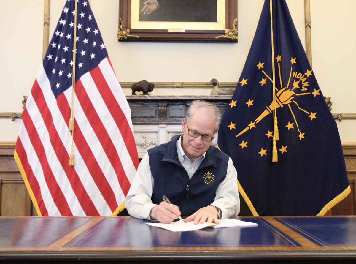 Governor Mike Braun tweet media
