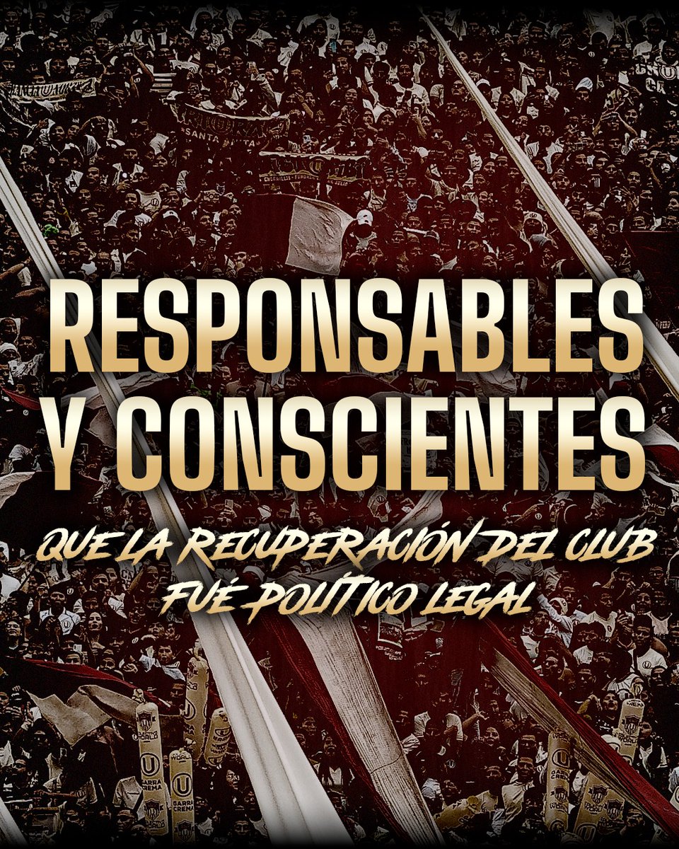 LA RECUPERACIÓN DE LA ‘U’

Como hinchas informados, debemos tener siempre presente que Universitario de Deportes se recuperó políticamente.
<a href="/Universitario/">Universitario</a>

Una ley aprobada entre gallos y medianoche, durante el gobierno de Ollanta Humala, permitió que el club fuera prácticamente