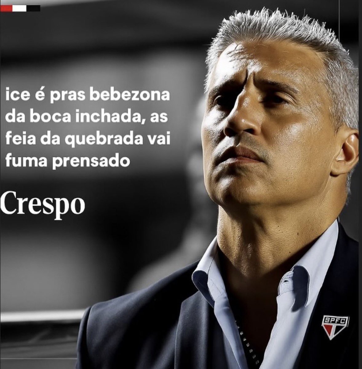 IngressosSPFC's tweet photo. @SaoPauloFC Essa parte da coletiva foi foda também! 🇾🇪 https://t.co/3t6JFPKl2c