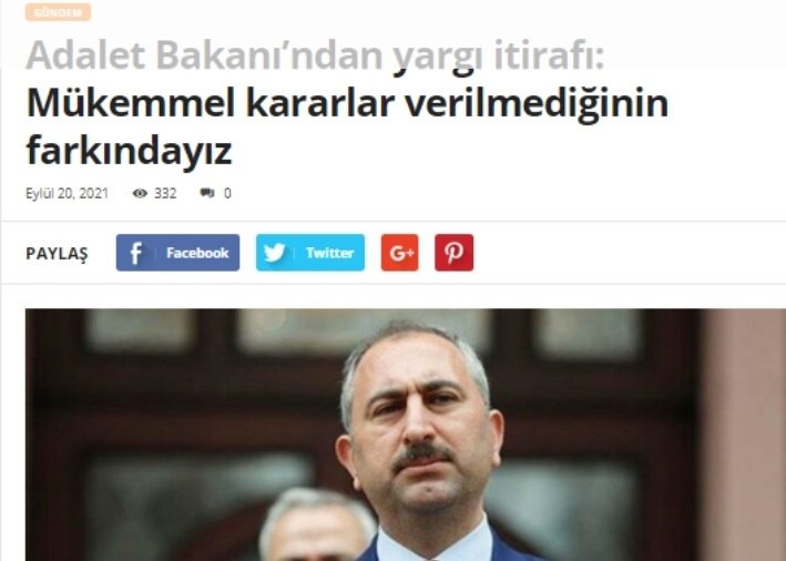 Adalet Bakanı Akın Gürlek:

- Hakim kusura bakmasın! 8 yıldan beri sen boşanma davasını niye bitiremiyorsun? 

- Makul bir gerekçe sunamıyorsa sonuçlarına katlanacak.
<a href="/abakingurlek/">Akın Gürlek</a>