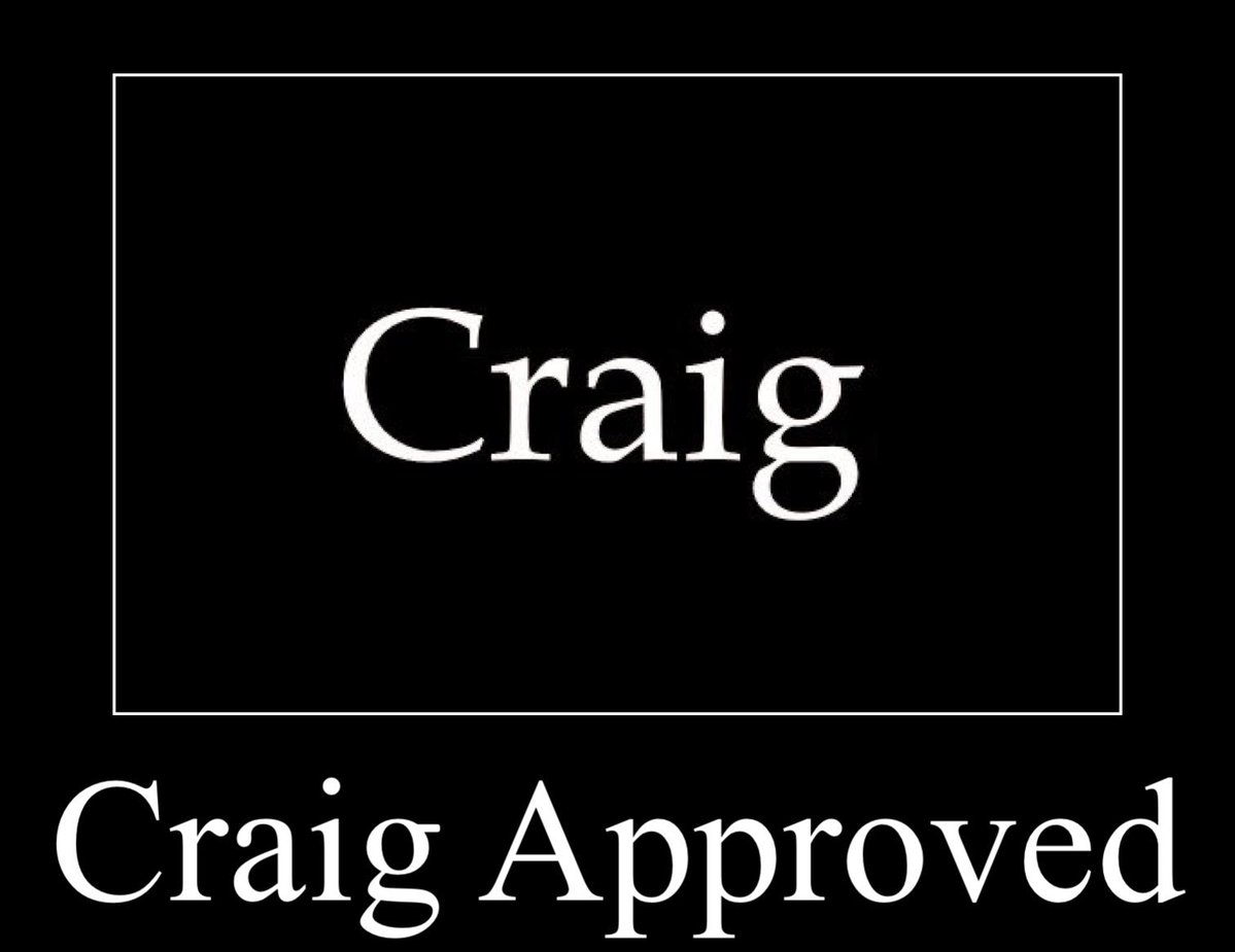 Craig Craig tweet media