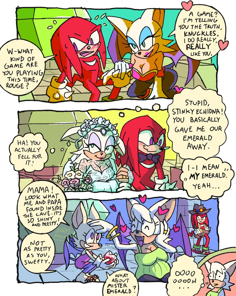 Marry and reproduce! #Knuxouge