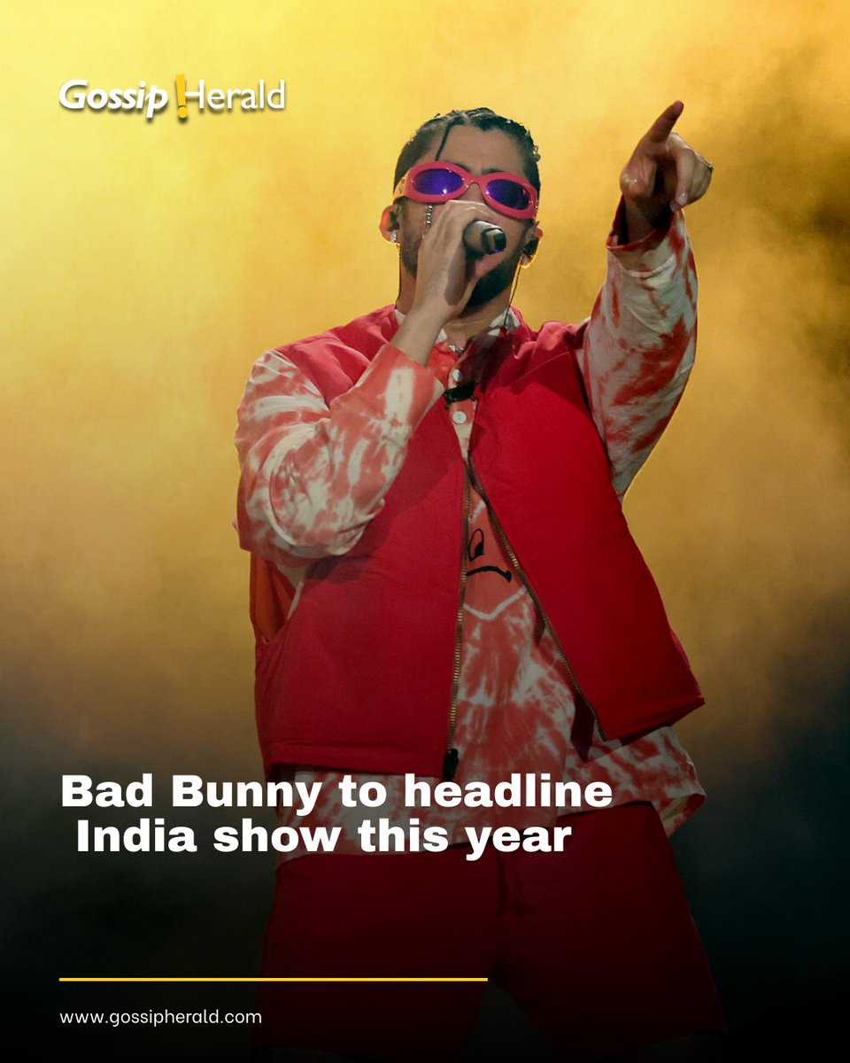 Gossip_Herald's tweet image. The puerto rican artist is expanding his global tour to India, marking a historic moment for fans of latin trap and reggaeton in South Asia.

 #EntertainmentUpdate #MusicNews #PopCulture #TrendingNow #GOSSIPHERALD