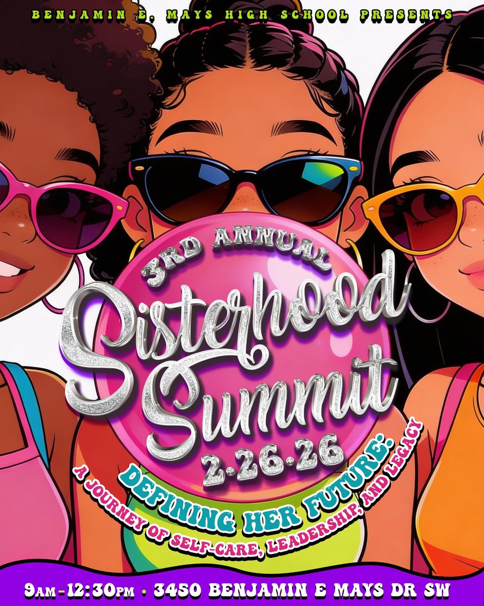 AudreyWSBTV's tweet photo. Had a wonderful time speaking with some of the young ladies of Benjamin E. Mays High School about journalism at the 3rd Annual Sisterhood Summit.
@APSMaysRaiders https://t.co/iBHg8yewhB