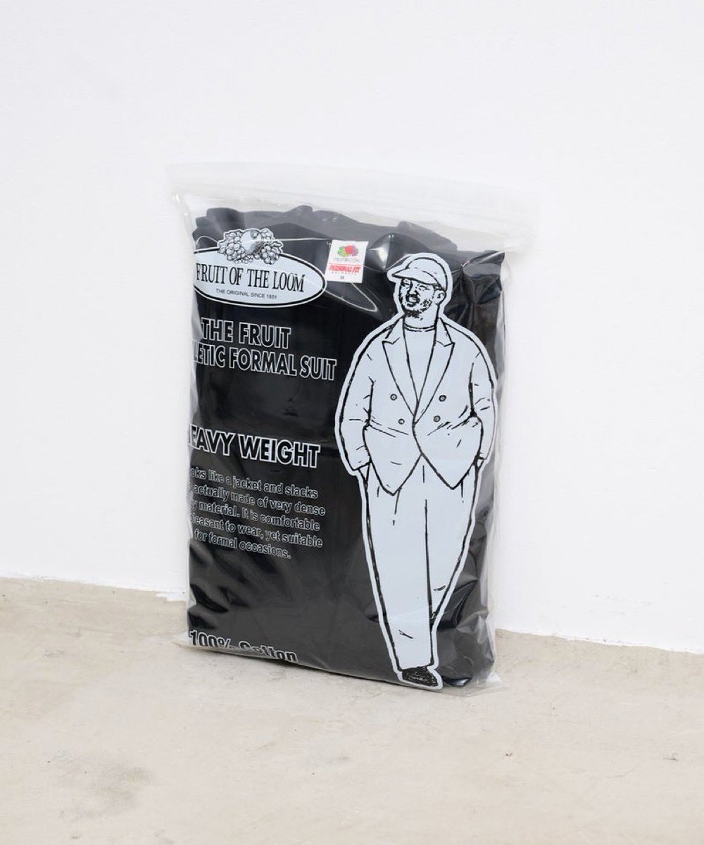 FRUIT OF THE LOOM x 金子恵治 『ATHLETIC FORMAL DOUBLE SUIT』が国内