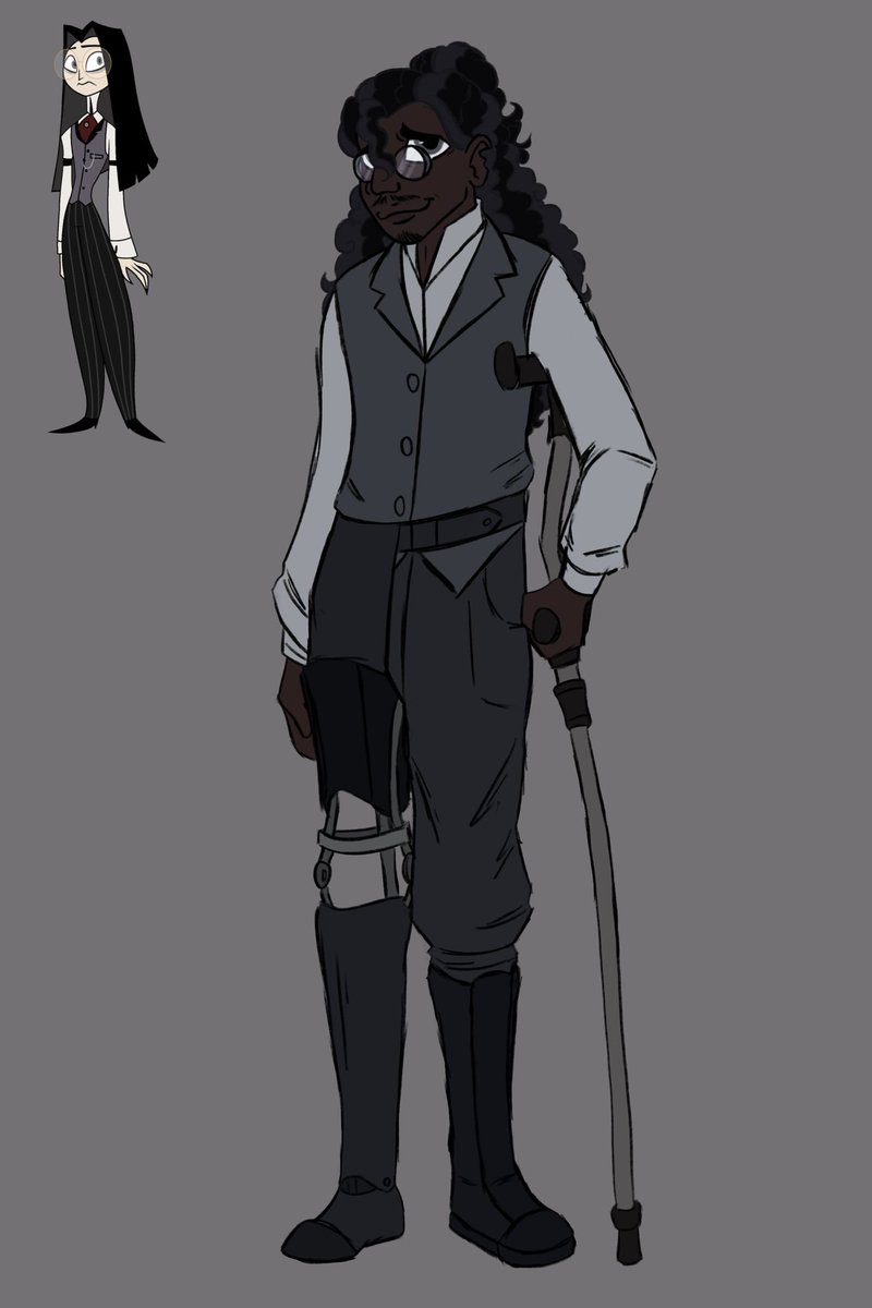 _Al_Coda_'s tweet photo. Human Sir Pentious redesign if anyone cares.

I decided to do a redesign cuz I never really liked his canon human design and I have free will to make changes that I see fit. https://t.co/upVSiVl063