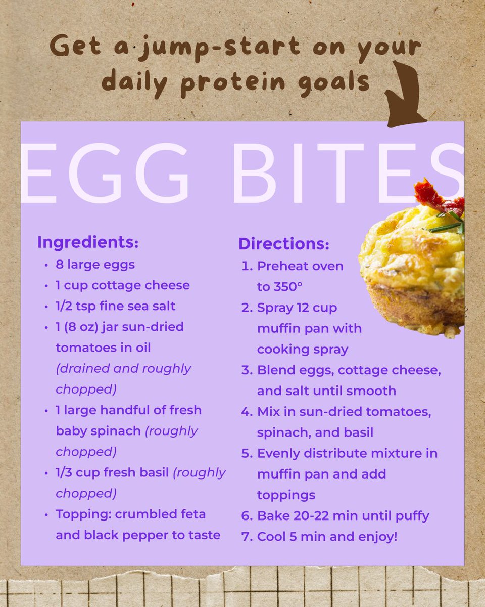 GetRelief_Life's tweet photo. Protein doesn’t have to be complicated to be effective.

We’re keeping it simple: one easy, repeatable way to support your daily protein intake while building GLP-1 lifestyle habits that actually stick.

When protein feels accessible, it’s easier to stay consistent – and consistency is what supports metabolic health over time. You don’t need perfect meals or endless variety. You need options that fit your schedule and reduce decision fatigue.

Pair protein-first choices with hydration, movement, sleep, and recovery, and you create a foundation that works with real life – not against it.

🔖 Save this post for your next grocery run or meal prep day.

👉Follow us for more GLP-1 lifestyle support, simple protein ideas, and sustainable habits you can repeat week after week.
