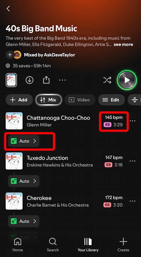 DaveTaylor's tweet image. Yo yo, my DJs! Did you know that you can now access BPM and key, along with customize track transitions in your @Spotify playlists, just like the pros? Here's how to get started with this fun upgrade to your listening experience: askdavetaylor.com/how-to-create-… #music #dj #djmix