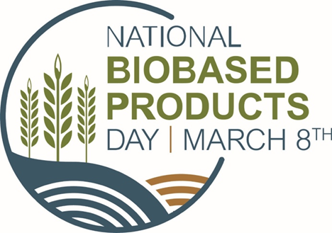 usdaRD's tweet photo. National Biobased Products Day is March 8!
Celebrate innovation & job creation by spotlighting biobased products - how they’re made, what they’re made from, and the benefits they bring to homes, offices, playgrounds & more!
#NBPD #Bioeconomy #CelebrateBiobased #BioPreferredProgram
