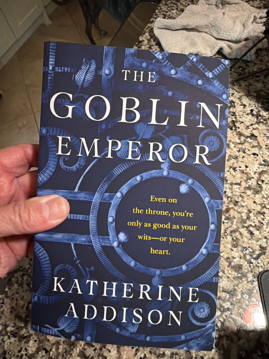 samaudily's tweet photo. This one just arrived. Has anyone read this? Is it too heavy on the court intrigue? https://t.co/wdpFuwC1L0