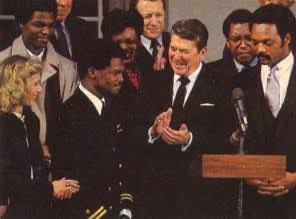 NubianThinker's tweet image. In December of 1983, the Rev. Jesse Jackson and Minister Louis Farrakhan went to Syria and successfully negotiated the release of a U.S. Navy pilot, Lt. Robert O. Goodman Jr., who had been shot down over Lebanon and held as a hostage.

Min. Farrakhan was also an early backer of