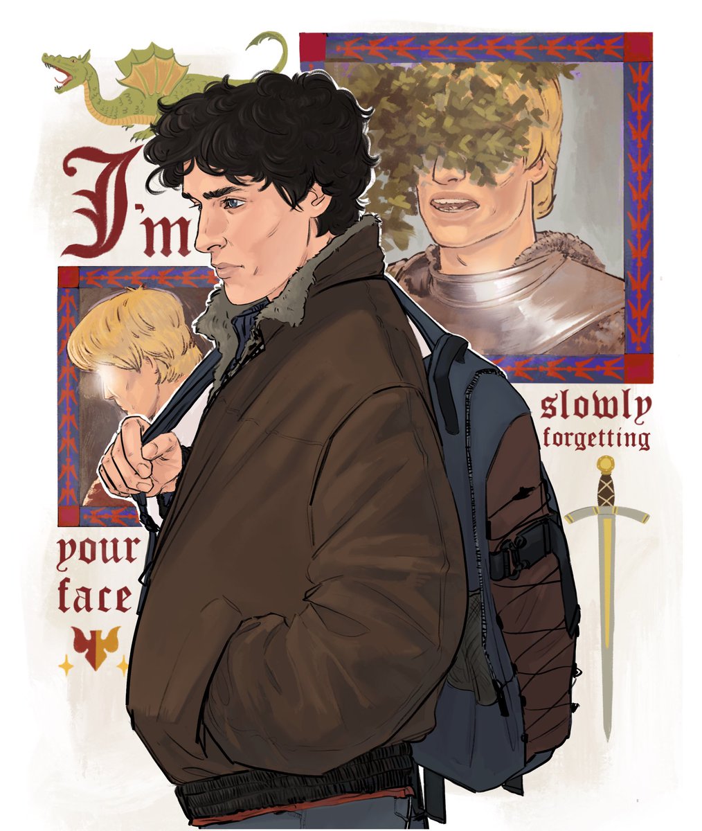 Oh no #Merthur #merlinbbc
