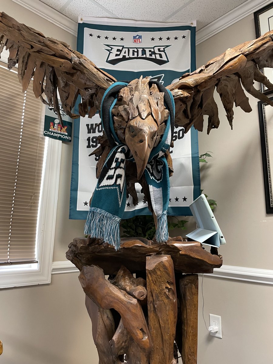 This is at my heart doctor’s office. It’s a EAGLE