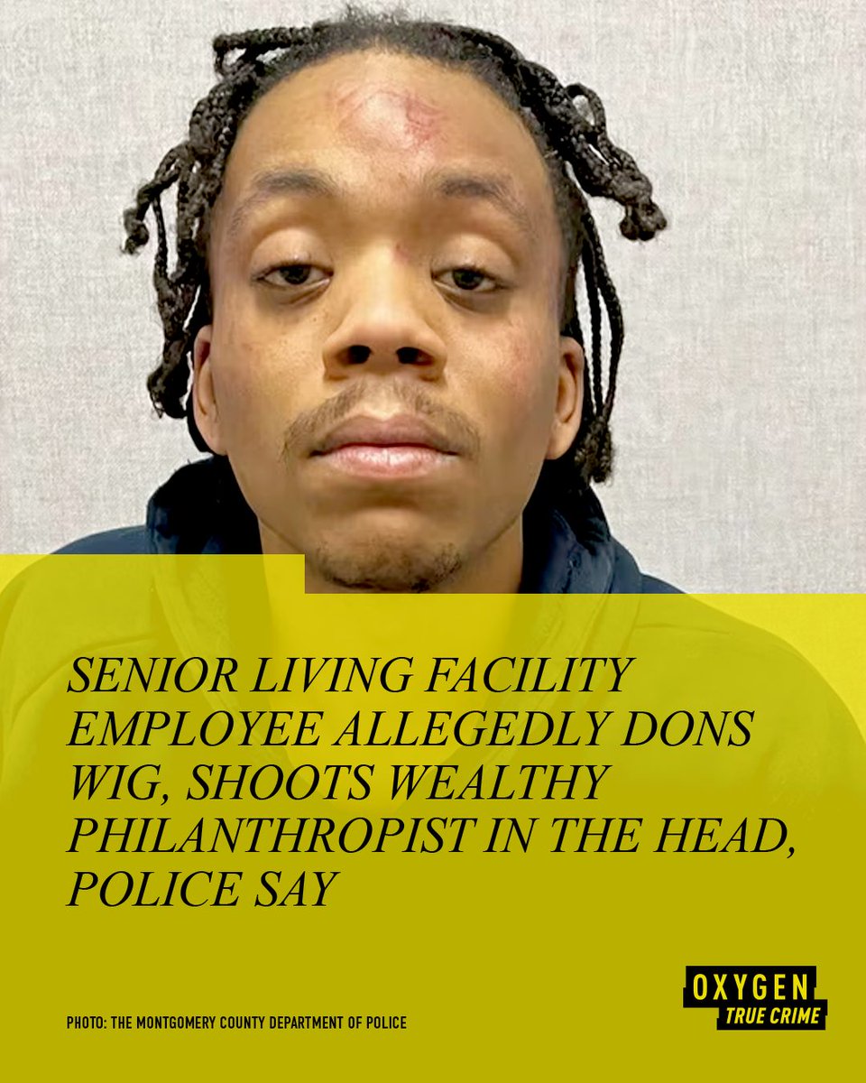 oxygen's tweet image. Senior living facility medication technician Maurquise Emilio James was taken into custody Feb. 24, after police say he wore a disguise to kill wealthy philanthropist Robert Fuller Jr. #OxygenTrueCrimeNews

Visit the link for more: oxygen.tv/4tTfJ6h?utm_so…