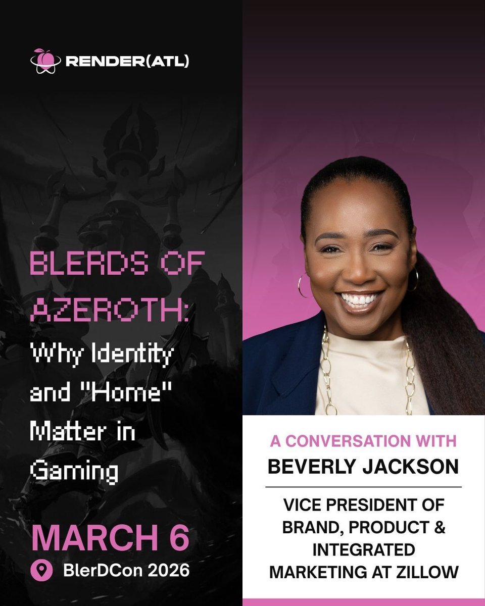 RenderATL 2026 | August 12 & 13, 2026 tweet media